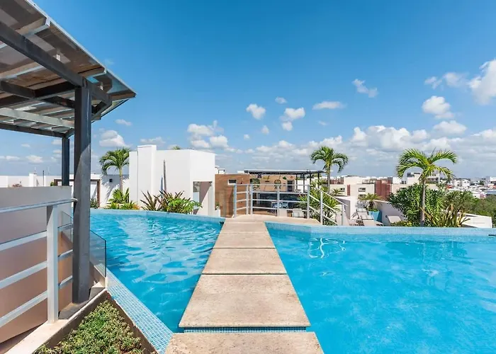 Сasa de vacaciones Estudio A 400m De La Playa Playa del Carmen